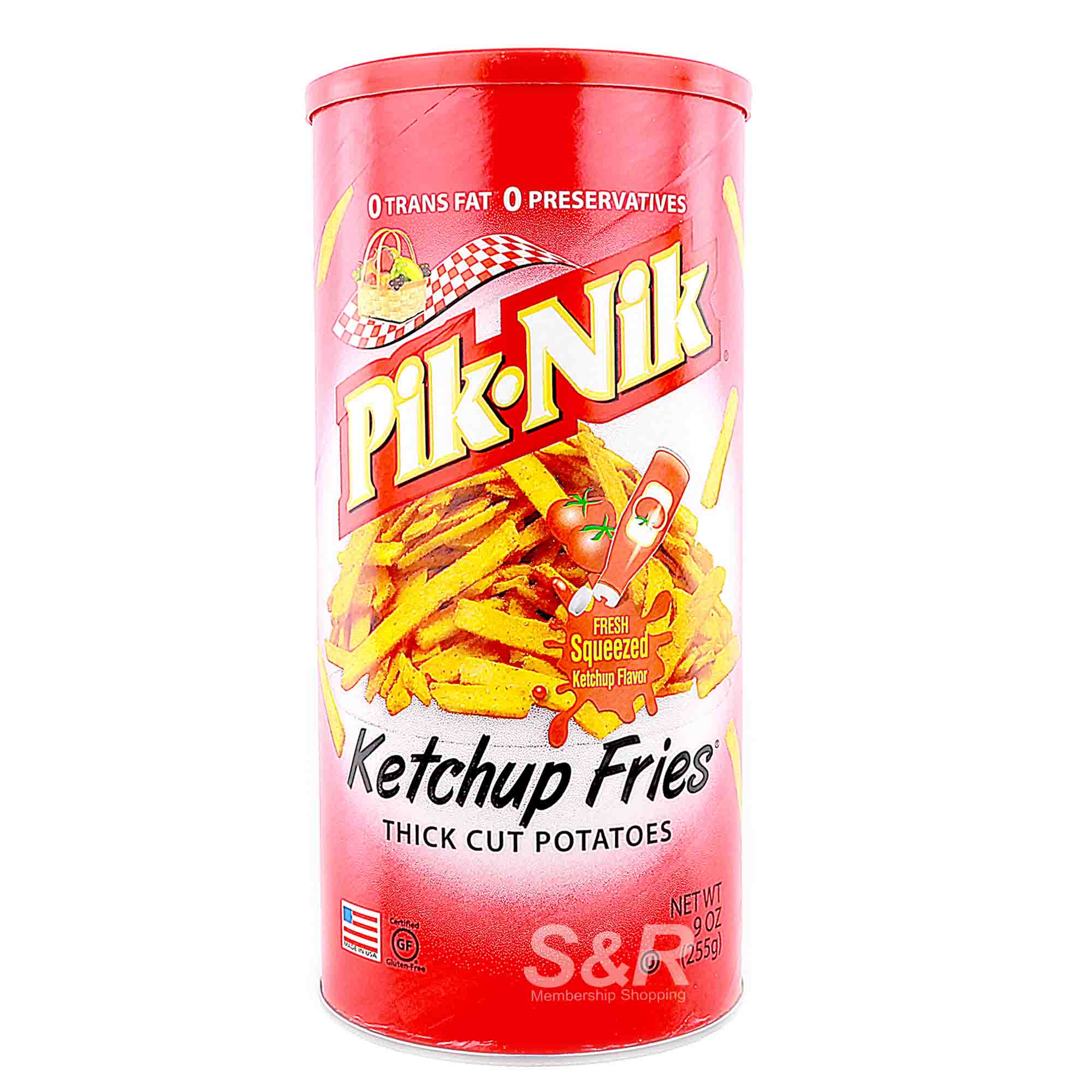 Pik-Nik Ketchup Fries Thick Cut Potatoes 255g